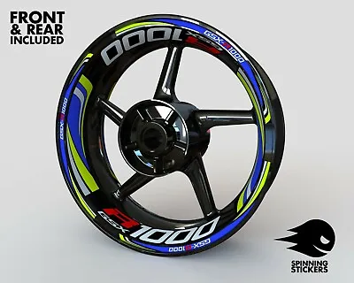 Wheel Stickers For Suzuki GSX-R 1000 Rim Tape Motorcycle Decals Graphics 17  • $83.71