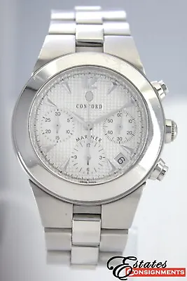 Concord Mariner Automatic Chrono Stainless Steel Watch 14 H7 1891 Men's Watch • $1299