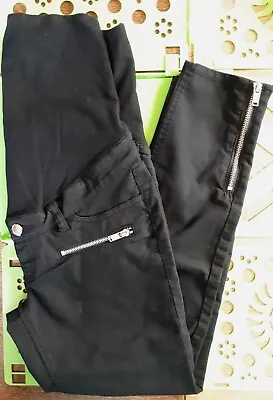 Mama H&M Maternity Pants (Lot Of 2) Women's Size 10 Zippered Faux Pockets • $15.99