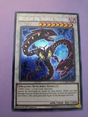 Beelze Of The Diabolic Dragons LCKC-EN071 Yu-Gi-Oh! Card Secret Rare • £2.20