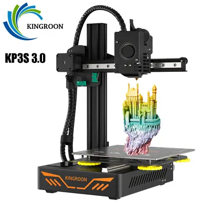$223.99 • Buy Kingroon KP3S 3.0  FDM 3D Printer Direct Titan Extruder LCD Screen 180*180*180mm