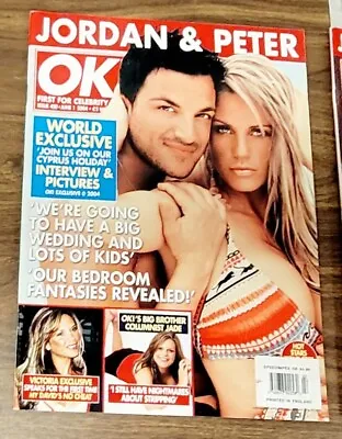 $16.99 • Buy Ok Magazine Uk Katie Price Cameron Diaz Lavigne Johansson Paltrow Beckham 6/1/04