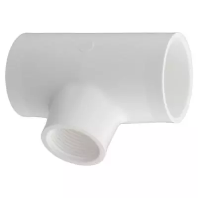 Charlotte Pipe PVC 02401 4500 PVC Tee 1-1/2 X 1-1/2 Slip X 1 FPT Dia. In. • $9.86