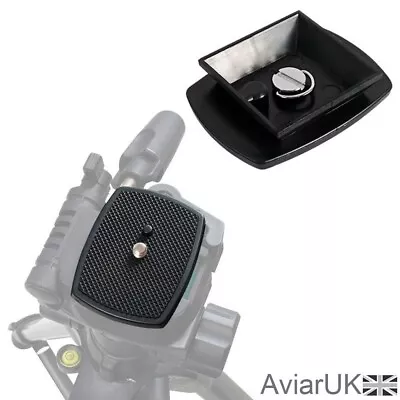 43mm X 43mm Camera Tripod Quick Release Mount Shoe QR Head Plate Adapter 1/4  UK • £4.75