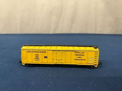 Trix N Scale Fruit Growers Express 50' Mechanical Reefer NO CASE (T) • $9.99