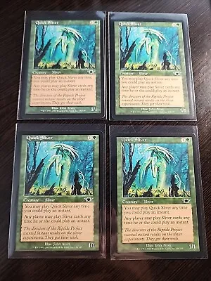 4 Card LOT MTG Quick Sliver Legions NM • $5