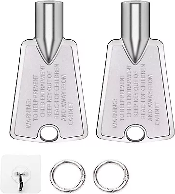 $14.99 • Buy HPUY 216702900 Compatible For Kenmore Freezer Key Metal Upright
