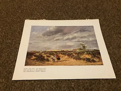 Framed Plate/print 11x9 Flying The Kite By David Cox • £22.99