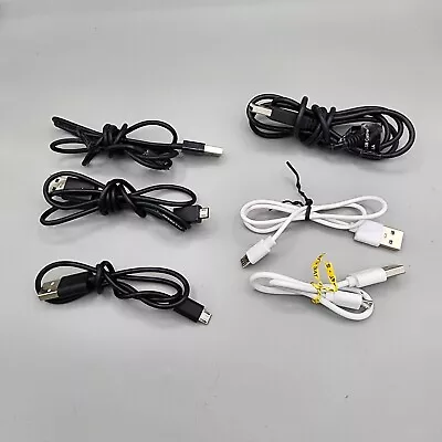 LOT Of 6 USB Charging Cable LG Motorola Samsung Android Phones Tablet • $5.99