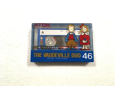 $69.99 • Buy TDK VA-46B DUO Vintage Audio Cassette Blank Tape Sealed Made In Japan Type I