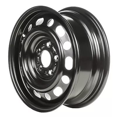 64891 Reconditioned Factory OEM Steel Wheel 15x6 Black Full Painted • $77