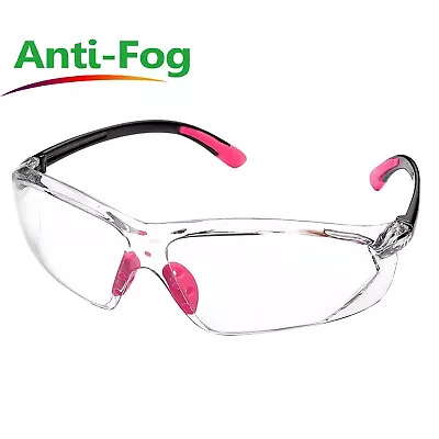 SAFEYEAR Safety Glasses Work Goggles Eye Protection Anti-Fog Scratch Resistant • $20.99