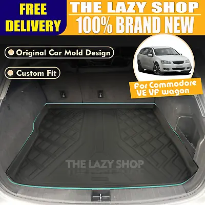 3D TPE Rear Boot Mat Cargo Mat For Holden Commodore VE VF Wagon • $71.10