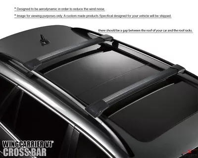 Mercedes Ml W164 2006-2011 Aluminum Top Roof Rack Cross Bar Cross Rails Lockable • $139.90