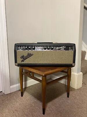 1965 Fender Bassman AA165 Dual 6L6 Guitar Head - Black Panel Fully Serviced • $1750