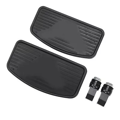 1pair Motorcycle Rear Floorboard Passenger Foot Pegs For VTX1300 VTX1800 Black⁺ • $75.70