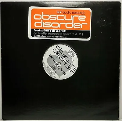 Obscure Disorder  Lyrically Exposed  (1997 Audio Research 12  Vinyl) DJ A-Trak • $90