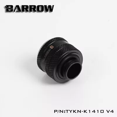 Barrow 16mm OD Rigid Hard Acrylic Tube Pipe Compression Fitting TYKN-K16 V4 • $7.70