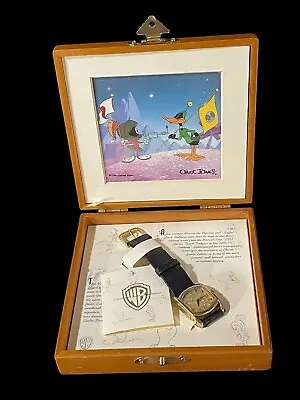 1994 Chuck Jones Marvin The Martian Limited Edition Watch New Battery • $90