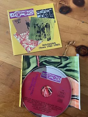 Appendix Diagnosis Years 1982-1983 CD Hardcore Punk Finland Kaaos Punx Rare Rock • $40