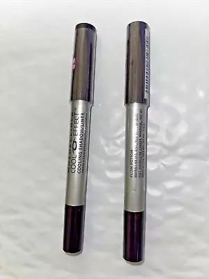 Lot Of 2 Maybelline Cool Effect Cooling Eye Shadow Liner PLUM POTION Purple NEW • $11.66