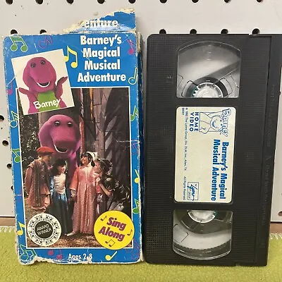 $6 • Buy Barney - Barneys Magical Musical Adventure (VHS, 1993)