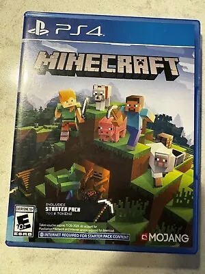 Minecraft Starter Collection - Sony PlayStation 4 • $5.02