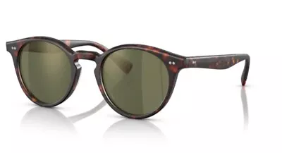 Oliver Peoples 0OV5459SU Romare Sun 1454O8 Sable Tortoise/Green 48mm Sunglasses • $322.29