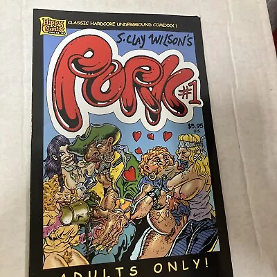 Pork Underground Comic S Clay Wilson Co-Op Press Comix • $10