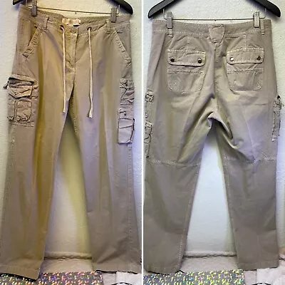 J.Crew Weathered Broken In Chino Classic Twill City Fit Sz 8 Cargo Utility Pant • $4.99