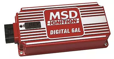 MSD 6425 Ignition Box MSD 6AL Digital CD With Rev Limiter Red Ea • $358.95