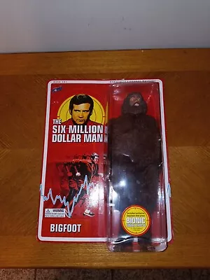 2012 Six Million Dollar Man 8.5'' *BIGFOOT* Mego Figure Bif Bang Pow! New Sealed • $125