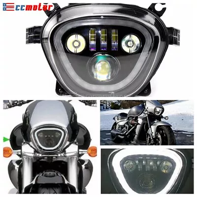 LED Headlight Projection For Suzuki Boulevard M109R M90 VZR1800 Intruder 2006-19 • $433.01