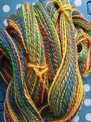 Handspun DK  Wowser!  Snuggly Fine Pure Merino Wool Yarn 100g/236yds • £15