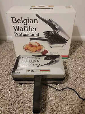 Villaware Belgian Waffler Waffle Maker Professional Model 5200NS Tested Working • $39.99