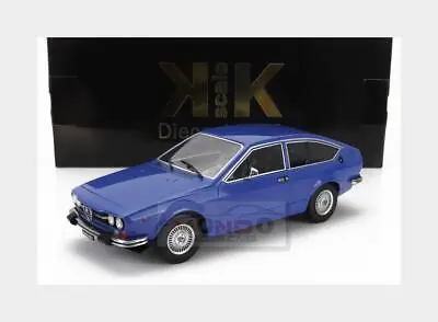 1:18 KK SCALE Alfa Romeo Alfetta 2000 Gtv 1976 Blue KKDC181092 Model • $126.46