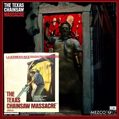 Mezco Toyz The Texas Chainsaw Massacre 1974 Leatherface One:12 Collective Deluxe • $104.99