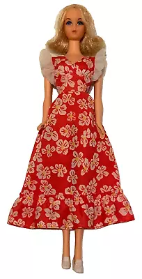 Vintage Quick Curl Barbie Doll #9006 Best Buy Sears Hawaiian Floral Print Dress • $89.99