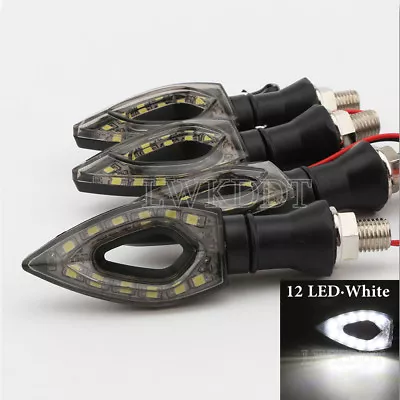 4pcs LED Turn Signal Lights For Kawasaki VN Vulcan Classic MeanStreak Nomad 1600 • $16.76