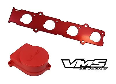 VMS Racing Coil On Plug Adapter Plate Red And B16 B18 Distributor Cap Delete R • $88.95