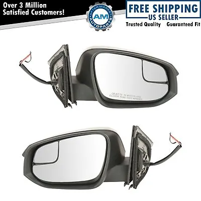 Side View Mirror Power Heater With Turn Signal & Spotter Glass LH & RH For Rav4 • $138.64