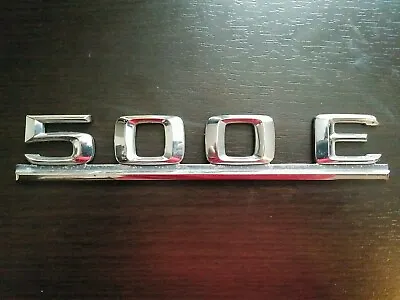 Mercedes W124 500e  Emblem Badge Chrome Used Oem • $950