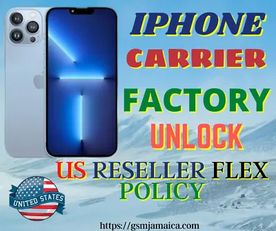 US Reseller Flex Policy IPhone 13 Series Factory Unlock Service • $300