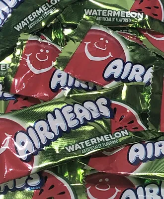 Air Heads Watermelon Mini Bars ( 2 Pounds ) AirHeads 2lbs Bulk Candy • $18.95