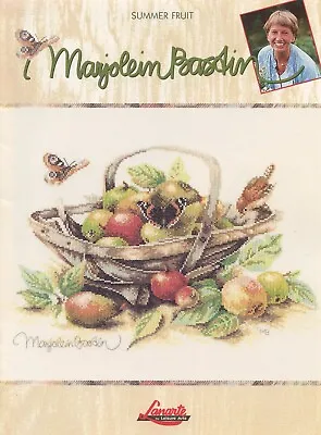 Lanarte Summer Fruit Marjolein Bastin Counted Cross Stitch Pattern NEW • $9.95