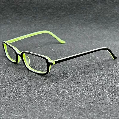 Legre LE066 452 Eyeglasses Frame Brown Lime Handmade Japan 49-17-130 Used • $24