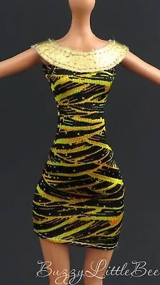Monster High Doll Cleo De Nile Disembody Council Dress Yellow & Gold • $11.24