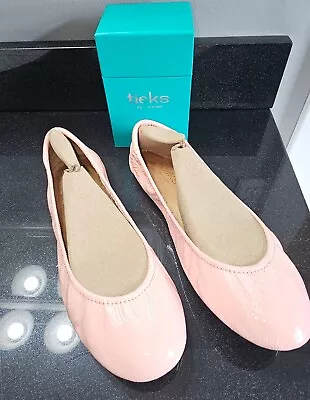 TIEKS By Gavrieli Cotton Candy Patent Size 9 W/Box- Pre-owned • £80.43