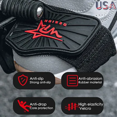 Men Motorcycle Shoe Boot Protector Shift Guard Cover Protective Gear Shifter Pad • $7.99