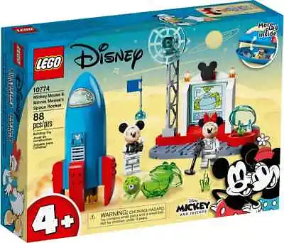 LEGO Disney 10774 - Mickey Mouse & Minnie Mouse Space Rocket RETIRED NEW SEALED • $29.99